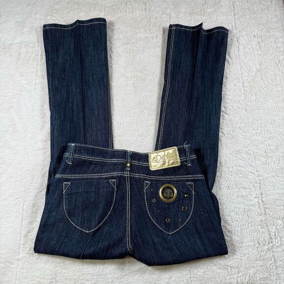 Vintage Y2K Dereon Women’s Dark Wash Bootcut Jeans - Picture 1 of 8
